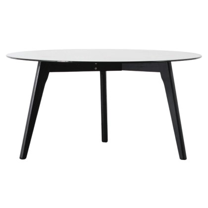 Blair Black Round Coffee Table