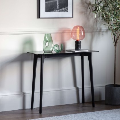 Blair Black Console Table