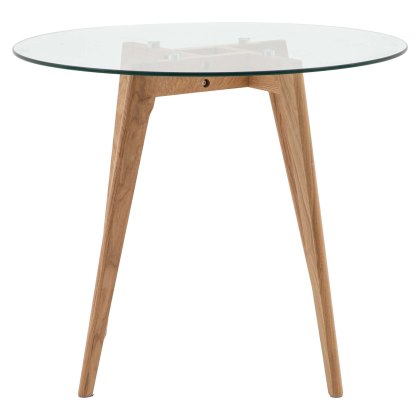 Blair Oak Round Dining Table