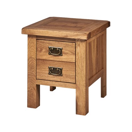 Hemingford Oak 1 Drawer Lamp Table Hemingford Oak 1 Drawer Lamp Table