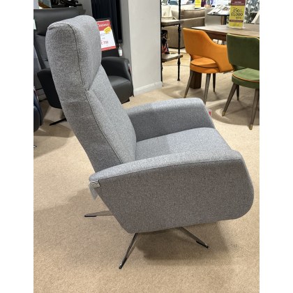 Hjort-Knudsen-Dakin Manual Recliner Chair in Fabric