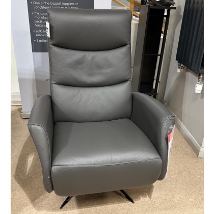 Hjort-Knudsen-Ebba Electric Recliner in Leather