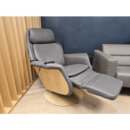 Sam Reclining Chair With Heat & Massage Disc Base