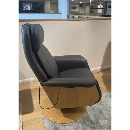 Stressless -Sam disc wood Chair + Heat & Massage