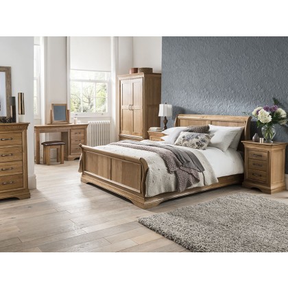 Padbury Oak 2 Drawer Bedside