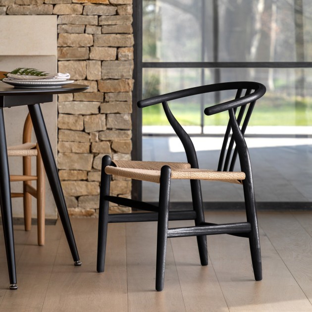 Gallery Direct Whitney Black Dining Chair