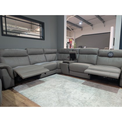 Aletta, LHF Corner Group with Power Recliner