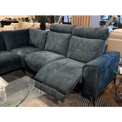 Agrino Fabric Electric Reclining Corner Group