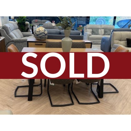 Avalox Dining Table & 6 Armin Chairs