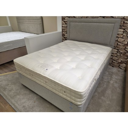 HYPNOS 5'0" NATURAL 1400 ORTHO MATTRESS DIVAN SET & ISOBELLA H/BOARD