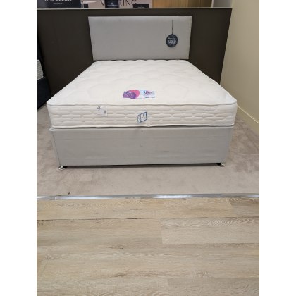 Garda, 4'6 Divan with Roma Headboard