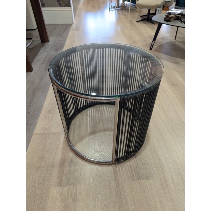 Werner, Lamp Table - Steel/Grey Werner, Lamp Table - Steel/Grey