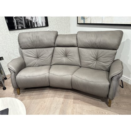 Himolla Swan Trapezoidal Heart Balance Electric Sofa, Lift and Rise Meduim Swivel Recliner & Power S
