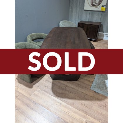 Arc, 2m Fixed Dining Table, 1.2m Bench Plus 3x Gallery Chairs