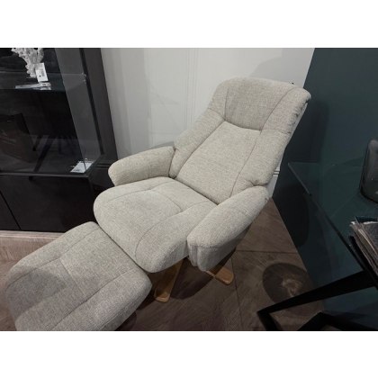 Maya Reclining Chair & Stool
