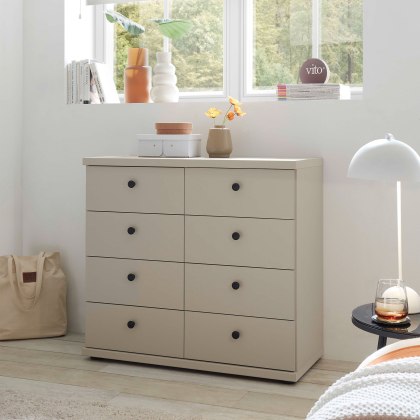 Wiemann Linate 8 Drawer Chest of Drawers Wiemann Linate 8 Drawer Chest of Drawers