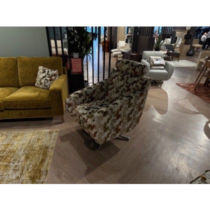 Charlotte 2 Seater Sofa & Swivel Accent Chair