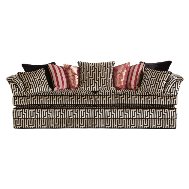 Gascoigne Rafello Hexagonal Back 3.5 Seater Sofa Gascoigne Rafello Hexagonal Back 3.5 Seater Sofa