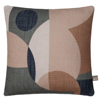 Mid Century Geo Cushion- Green Mid Century Geo Cushion- Green