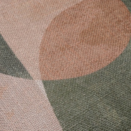 Mid Century Cushion- Green