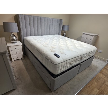 6'0" TEMPUR SUFFOLK ADJUSTABLE BASE WITH 2+2 CONTI DRAWERS, HARRISON MATTRESS SOLD SEPARATELY