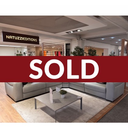 NATUZZI EDITIONS FORZA CORNER GROUP WITH RHF ELECTRIC RECLINER NATUZZI EDITIONS FORZA CORNER GROUP WITH RHF ELECTRIC RECLINER