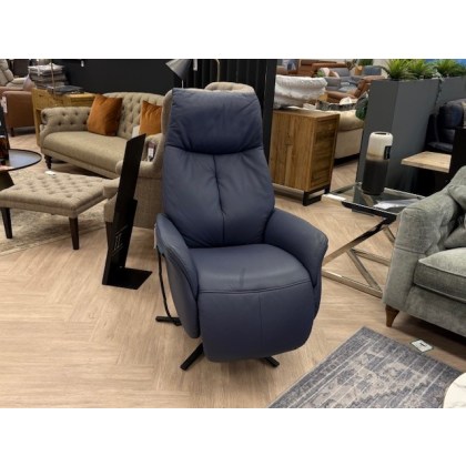 Himolla Stratus Lift & Rise Leather Reclining Chair With Massage