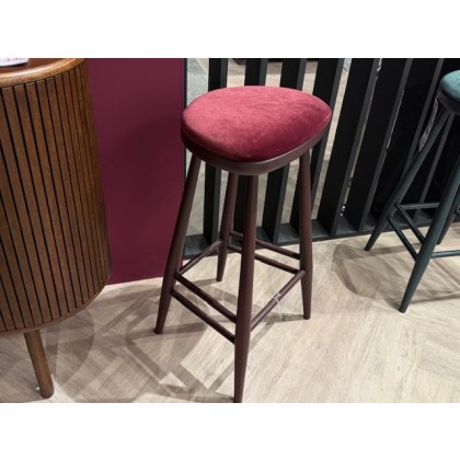 Ercol heritage counter stool Maroon