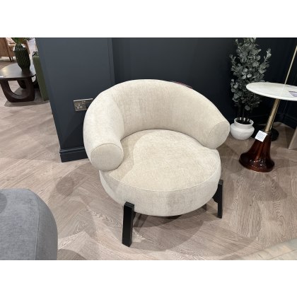 Ardo Armchair in Cream Fabric