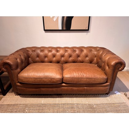 VELMONT JUNIOR LARGE SOFA IN LEATHER