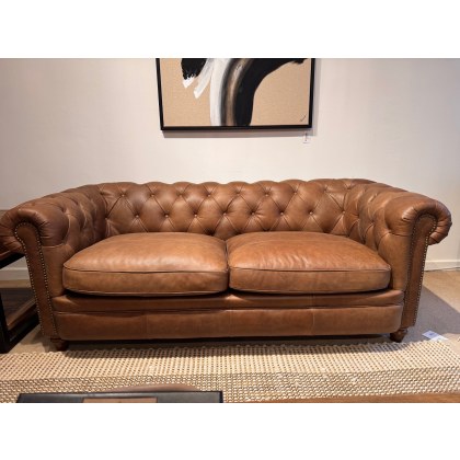 VELMONT JUNIOR LARGE SOFA IN LEATHER