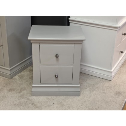VIGGO 2 DRAWER BEDSIDE TABLE