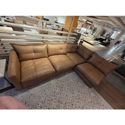 ALEXANDER & JAMES TROY LEATHER CORNER GROUP ALEXANDER & JAMES TROY LEATHER CORNER GROUP