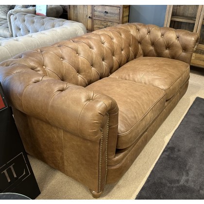 Alexander James Velmont Junior Large Sofa in Leather B Grade Alexander James Velmont Junior Large Sofa in Leather B Grade