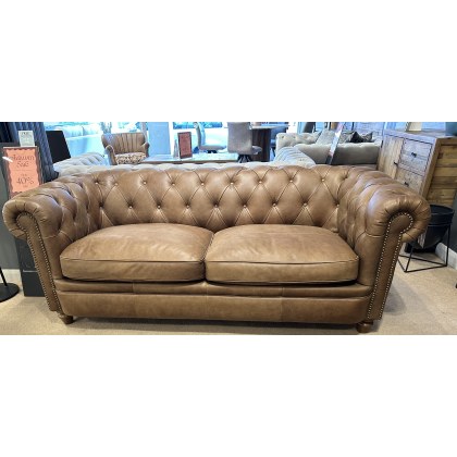 Alexander James Velmont Junior Large Sofa in Leather B Grade Alexander James Velmont Junior Large Sofa in Leather B Grade