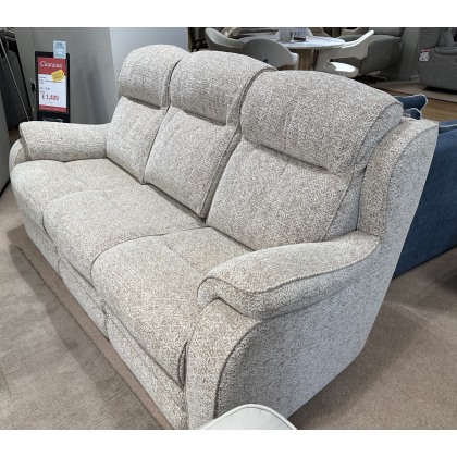 Parker Knoll Boston-Lifestyle 3 Seater Static Sofa in Fabric B Parker Knoll Boston-Lifestyle 3 Seater Static Sofa in Fabric B