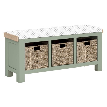 Harbour Sage Storage Bench without Cushion