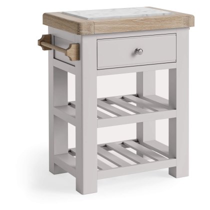 Harbour Stone Grey Small Kitchen Island