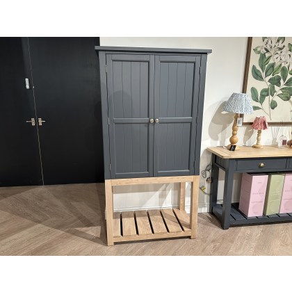 Eton 2 Door Cupboard Meteor - Charcoal Grey