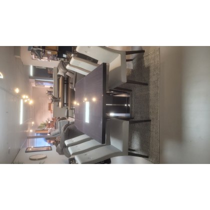 Keona Large Extending Dining Table & 6 x Chairs