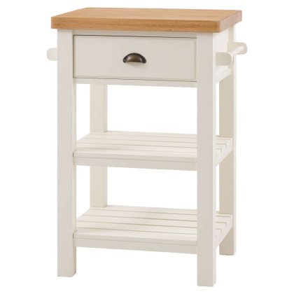 Gallery Direct Eton Butchers Block White