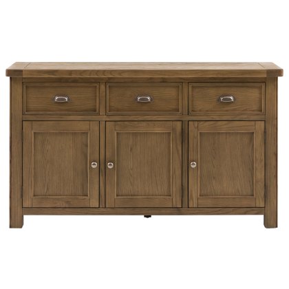 Gallery Direct Hardwick 3 Door 3 Drawer Sideboard