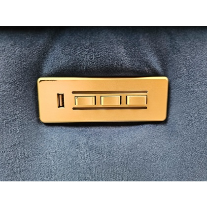 Natuzzi Brama 2.5 Seater Triple Motion Recliner