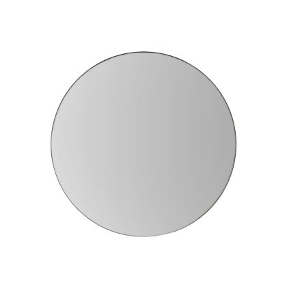 Hayle Black Round Mirror Hayle Black Round Mirror
