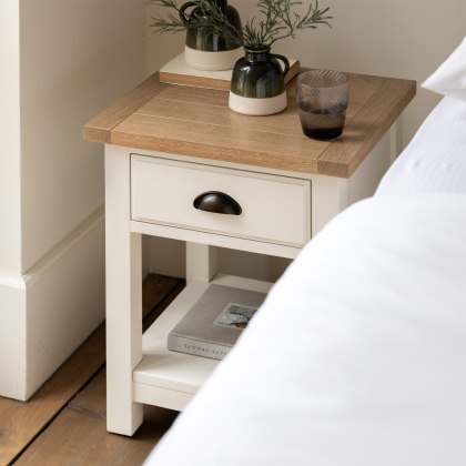 Gallery Direct Eton Bedside Drawer - White