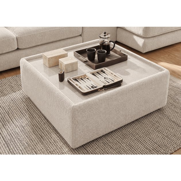 Orson Glass Top Stool