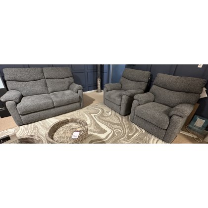 Scott 2 Seater Sofa (Fixed) And 2 Chairs (Fixed) in Fabric Grade 6