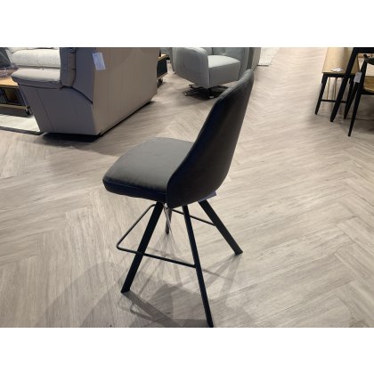 Dallas Barstool dark grey