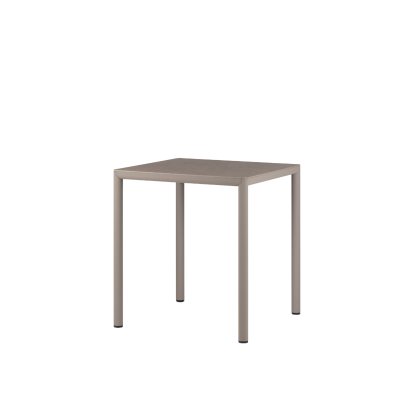 Nardi Piave 70cm Square Side Table in Tortora