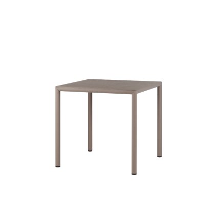 Nardi Piave 80cm Square Side Table in Tortora